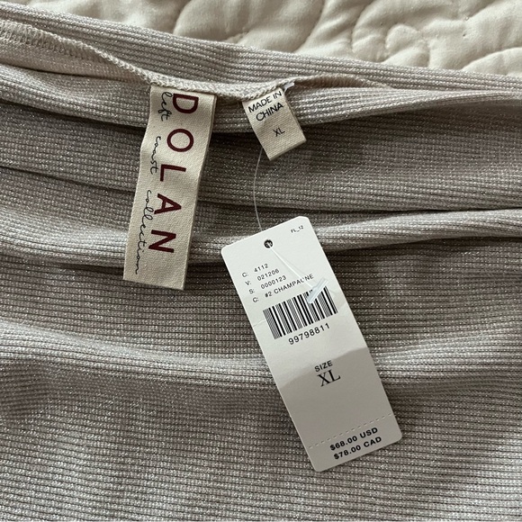 NWT Dolan Sleeveless Sparkly Top Size XL - Picture 2 of 4